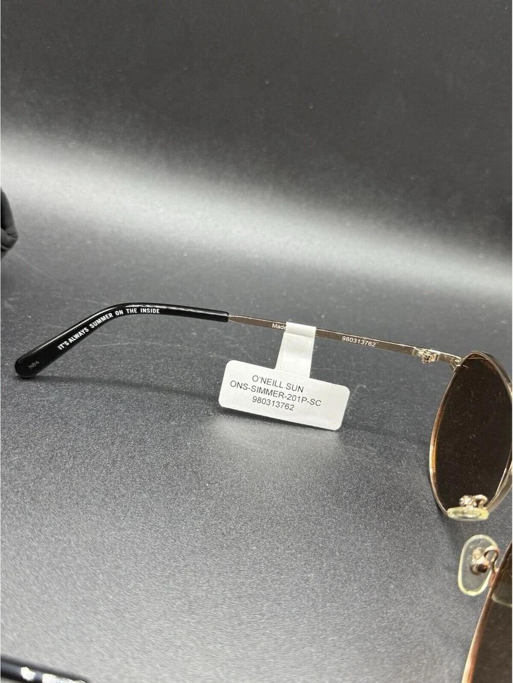 O’Neill Sunglasses Gold/Brown Polarized ONS-SIMMER-201P-SC